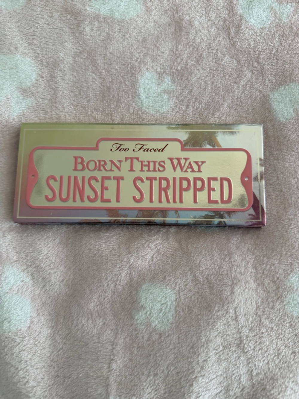 Too Faced Born This Way Sunset Stripped Eyeshadow Palette - Pink/Gold